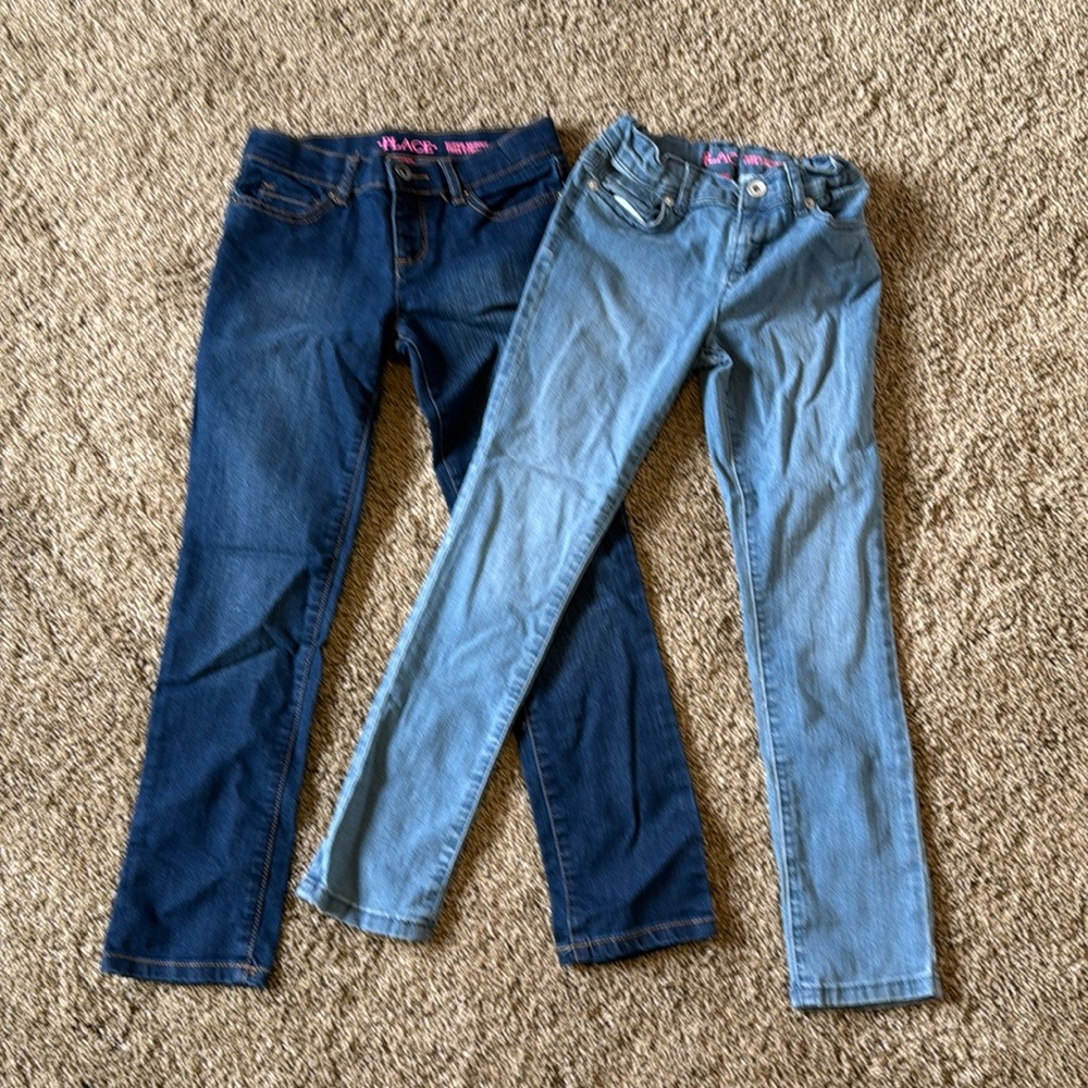 Girls jeans set of 2